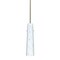 Besa Lighting Camino Stem Pendant, Carrera, Satin Nickel Finish, 1x50W Candelabra 1TT-567419-SN - alternate 1